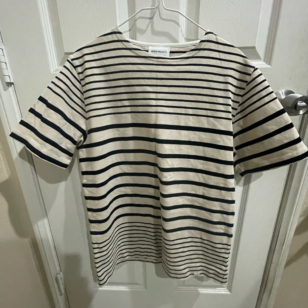 Norse projects striped shirt, medium
